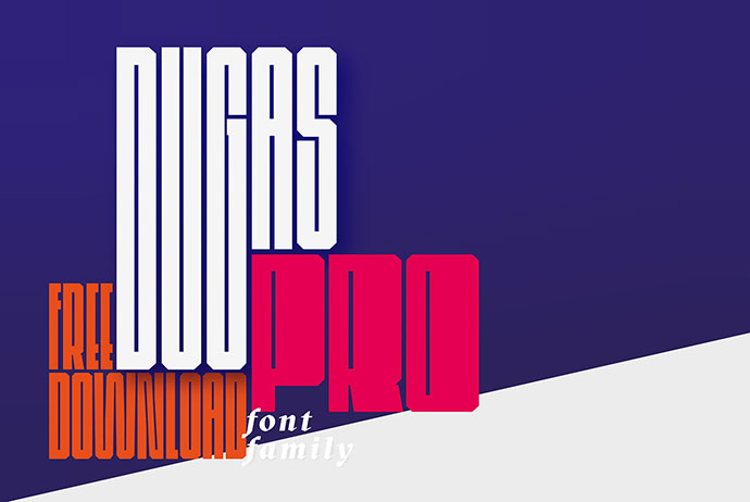 Dugas Pro — Free Font Family