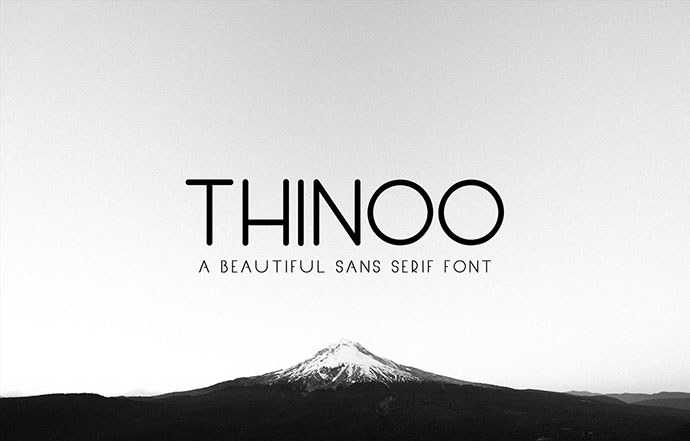 Thinoo - Free Modern Font