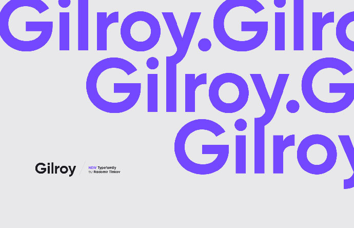 Gilroy Typefamily