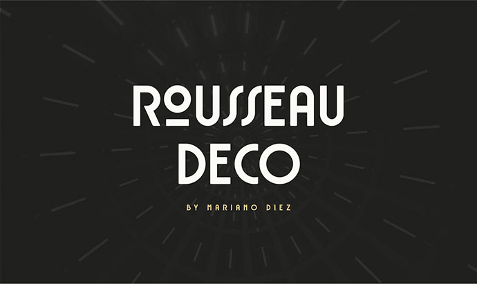 Rousseau Deco | Free Font