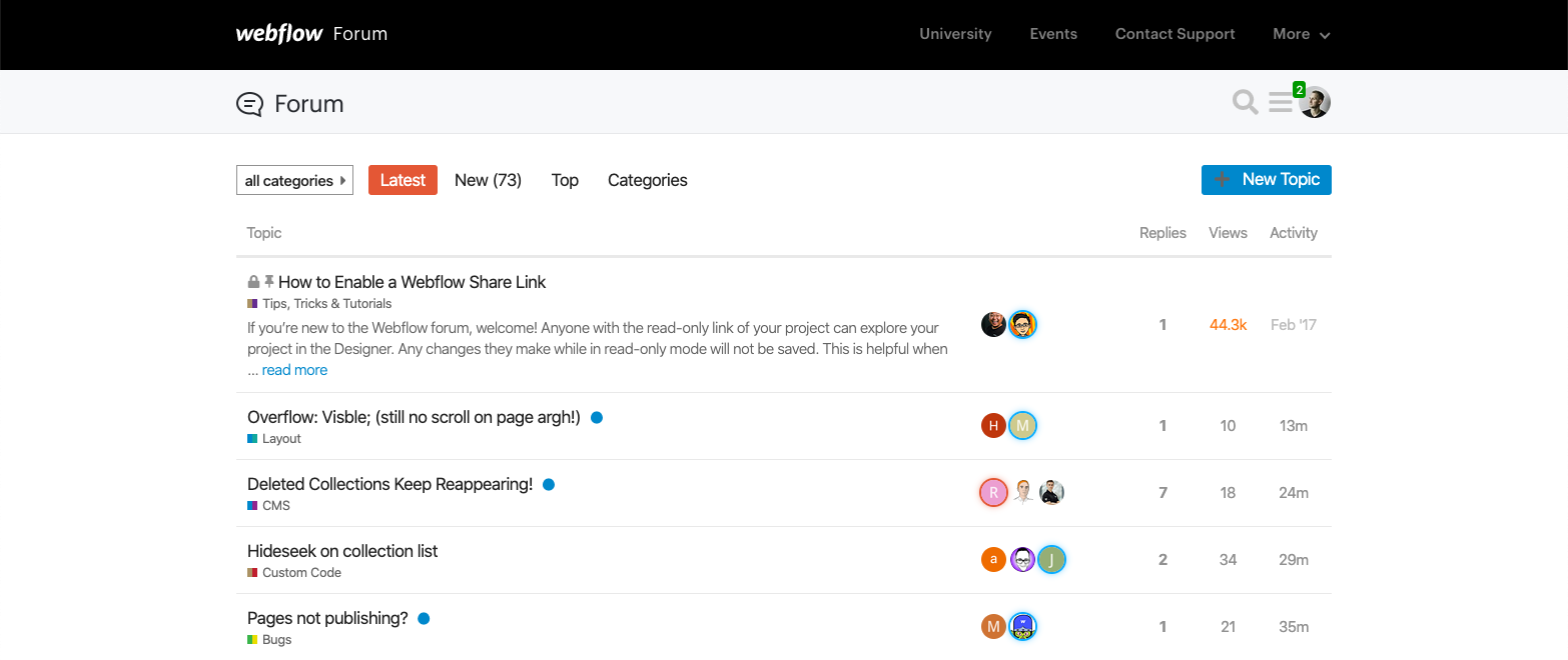 Простое руководство по Webflow для начинающих