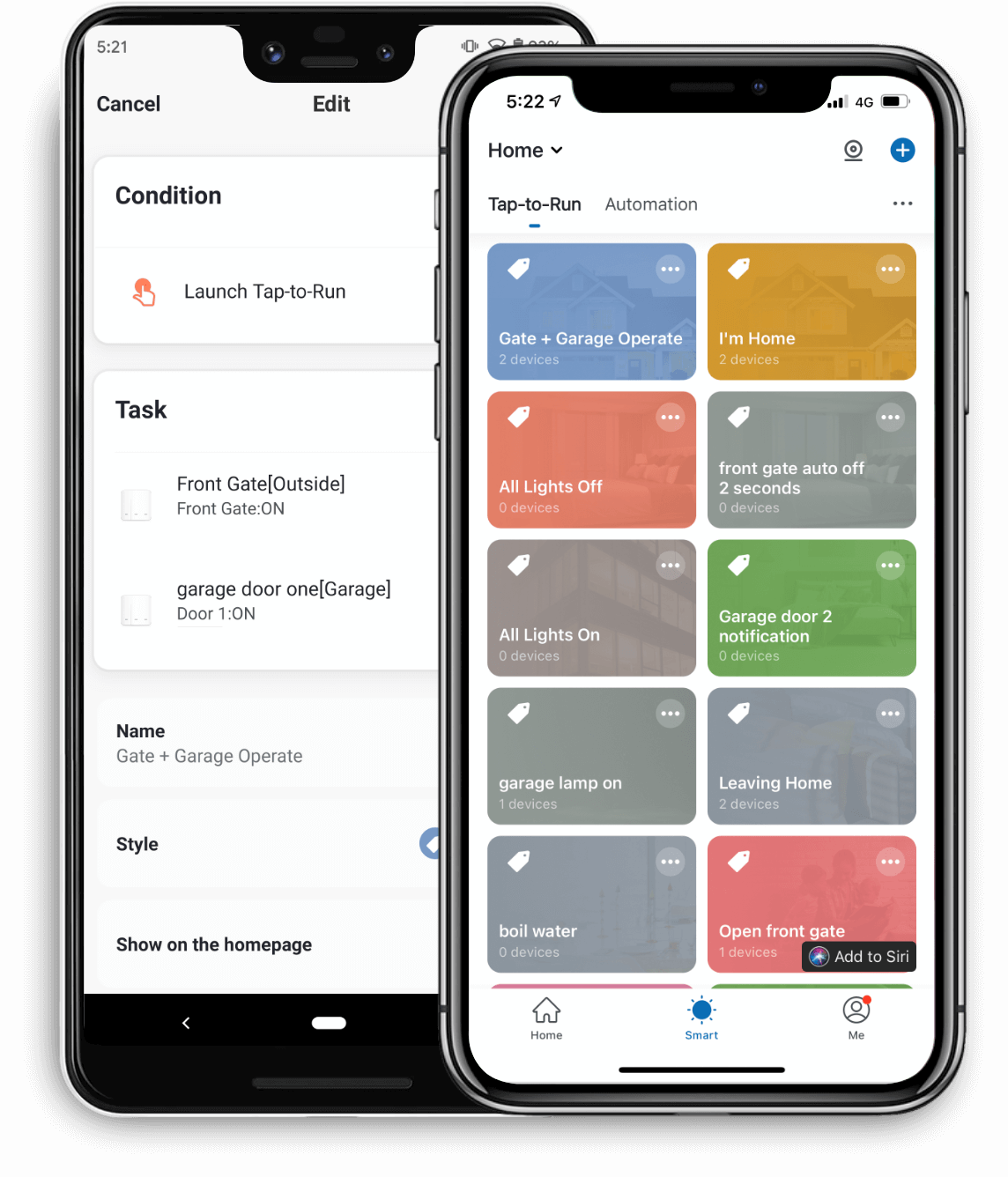 Download for IOS and Android Interactive Home