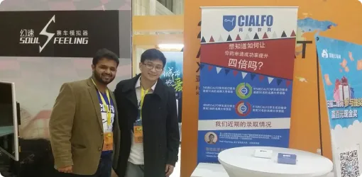 Cialfo stand at conference