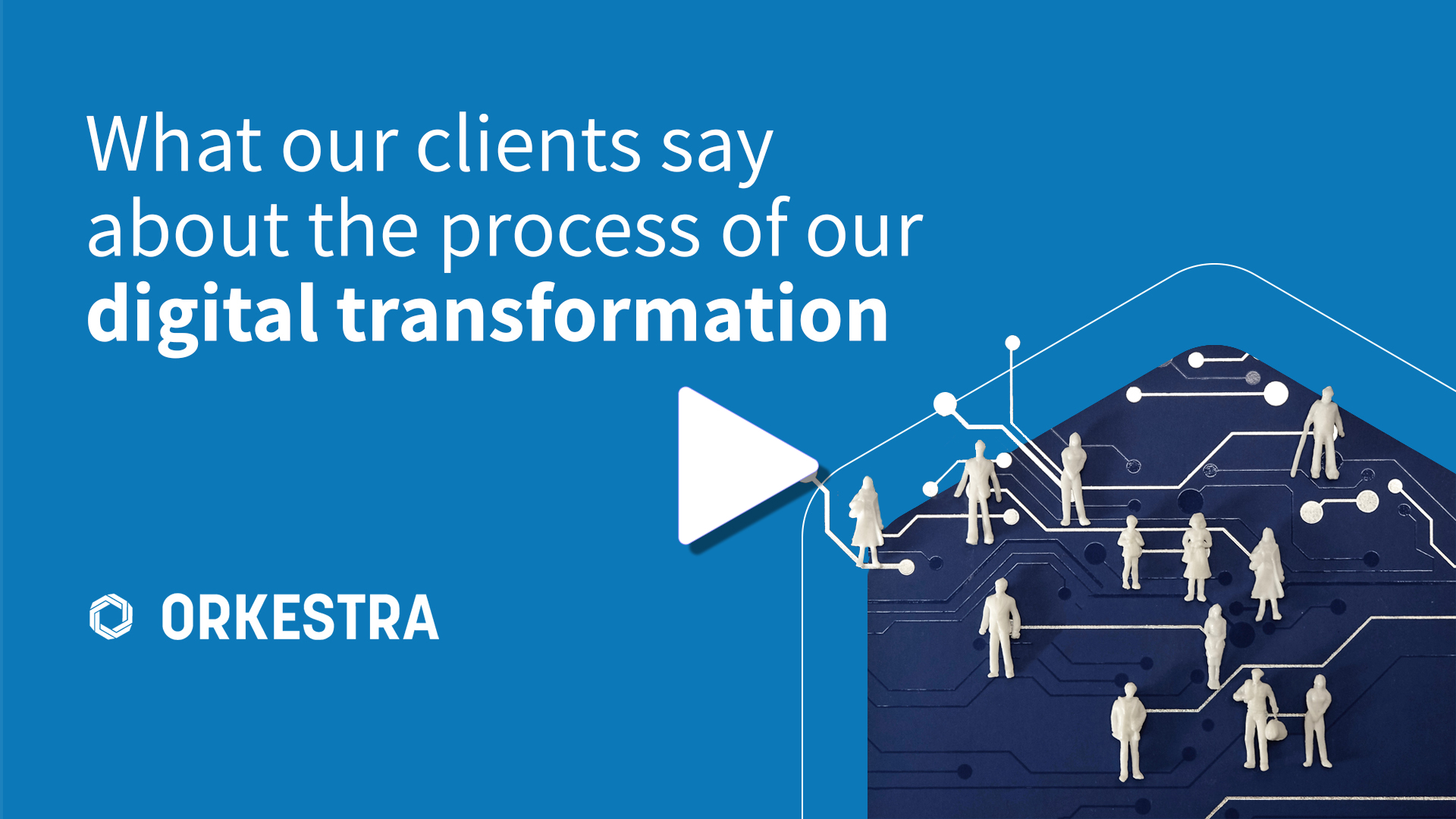 What our client say about the process of our digital transformation