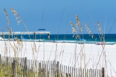 Gulf Coast Beach view