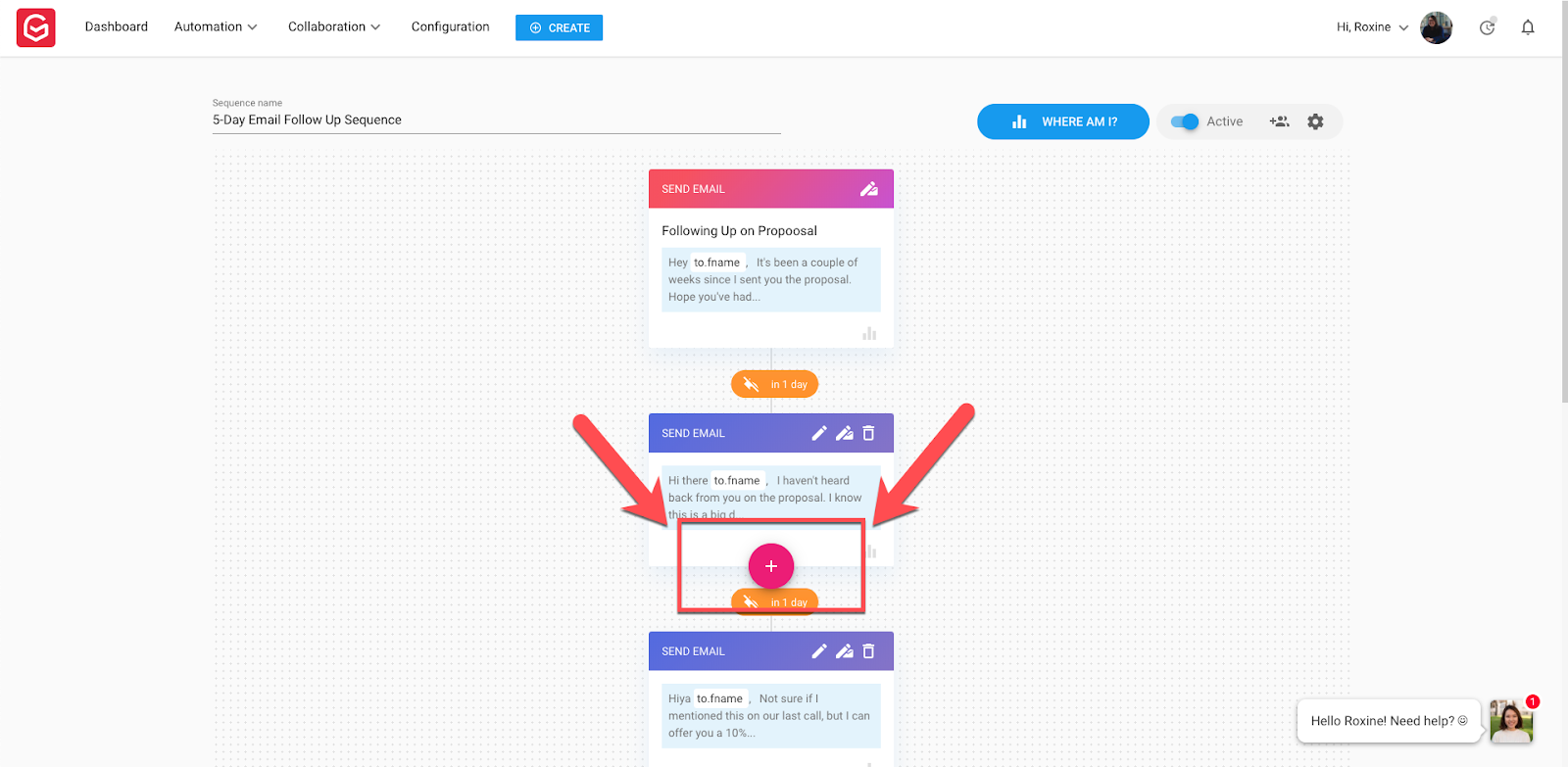 Easily customize your sequences to fit the needs of you and your business.