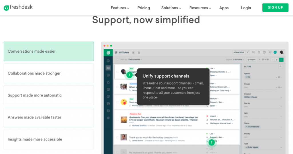 Help Desk Software: Freshdesk