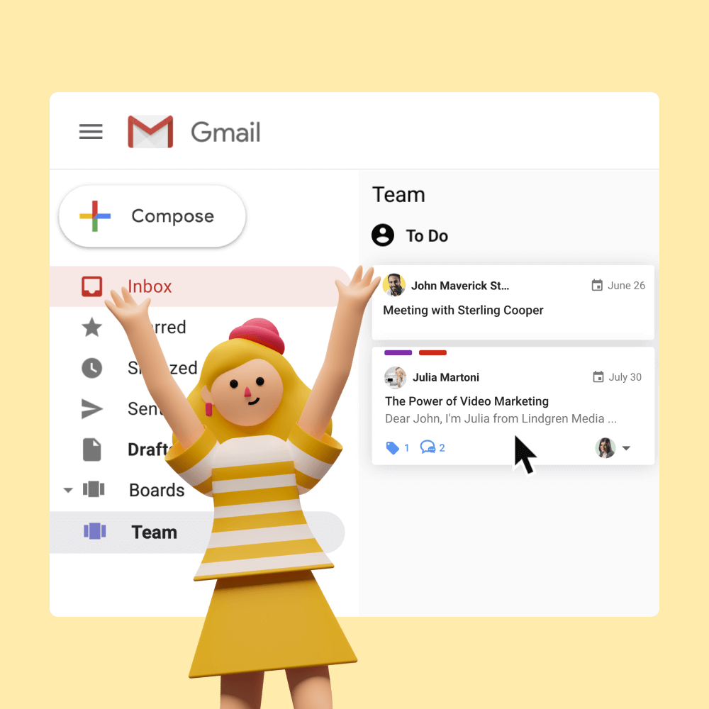 How our team uses Gmelius - Introducing Our New Boards