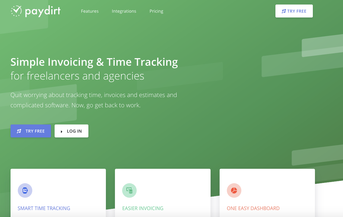 Team collaboration tools: Paydirt