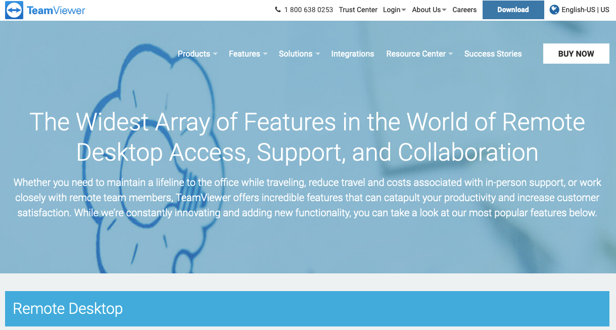 Team collaboration tools: TeamViewer