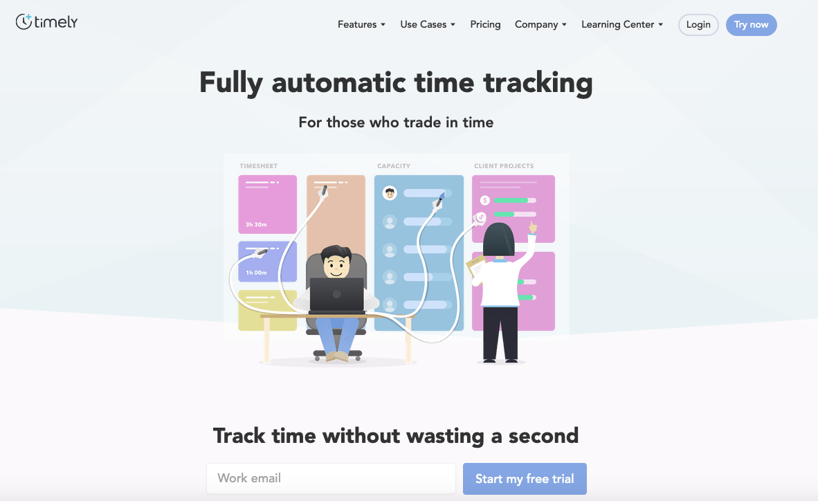 Team collaboration tools: Timely