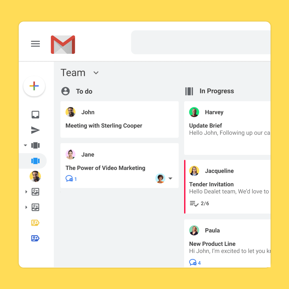 New: Gmail Kanban Boards