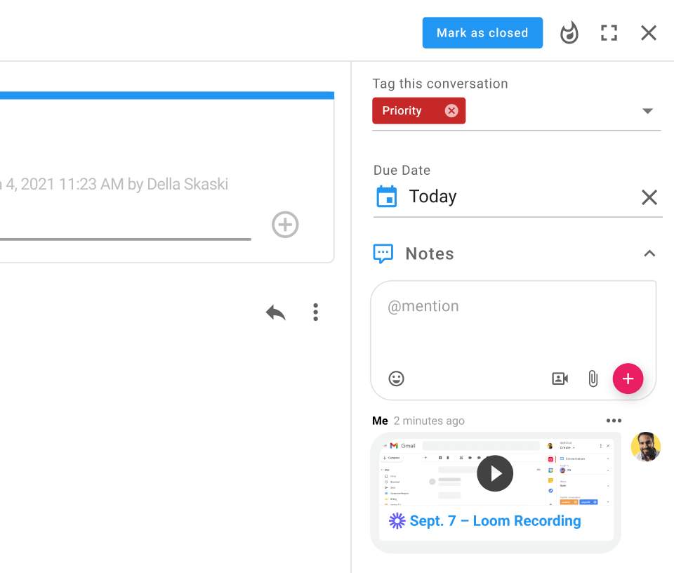 Loom in Gmail