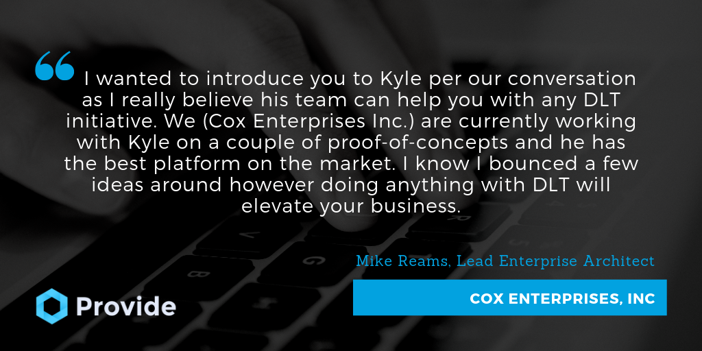 Cox on Provide Platform