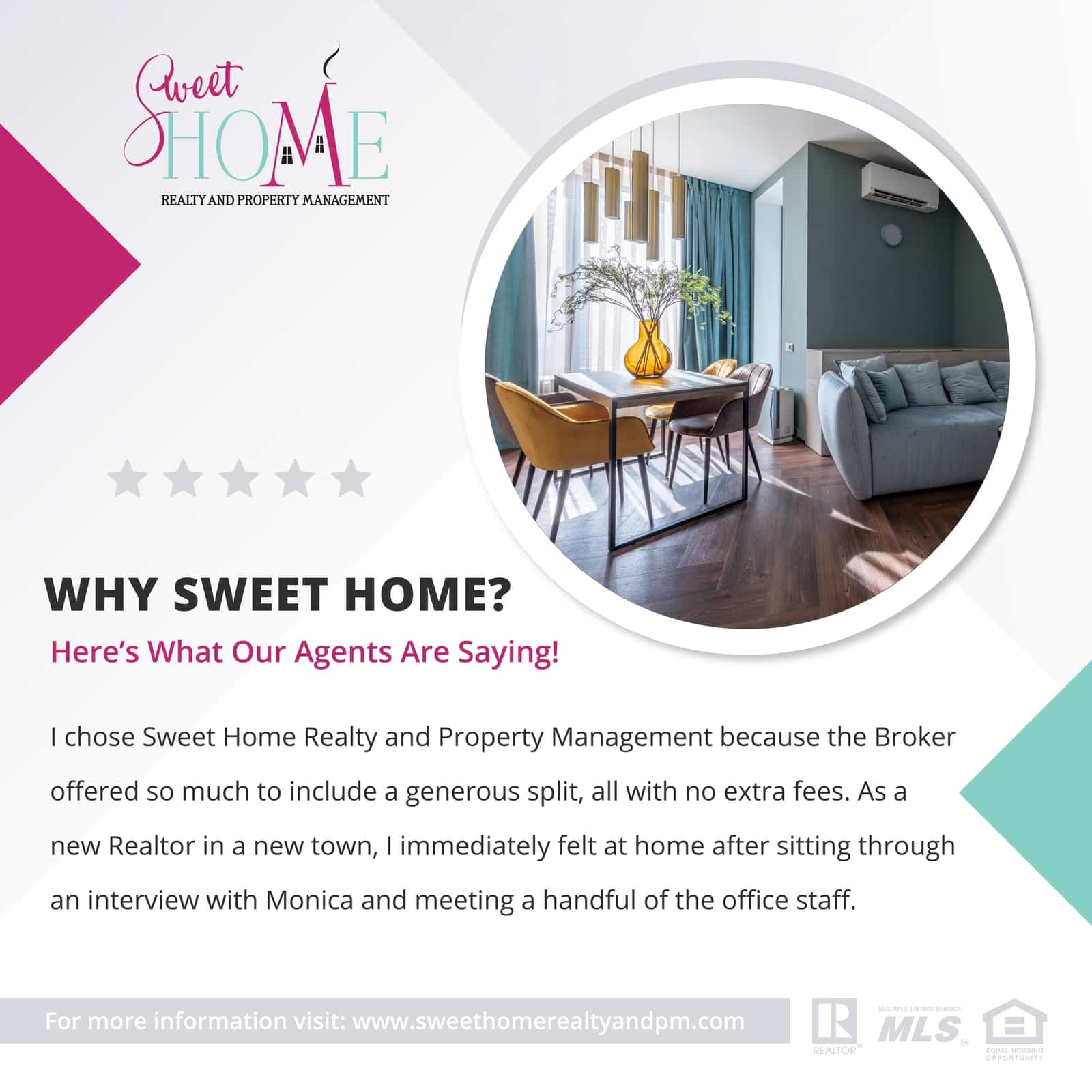 an Agent Sweet Home Realty and Property Management
