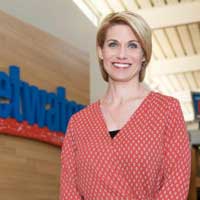 Portrait of Heather Herron, VP of Corporate Communication, Sweetwater