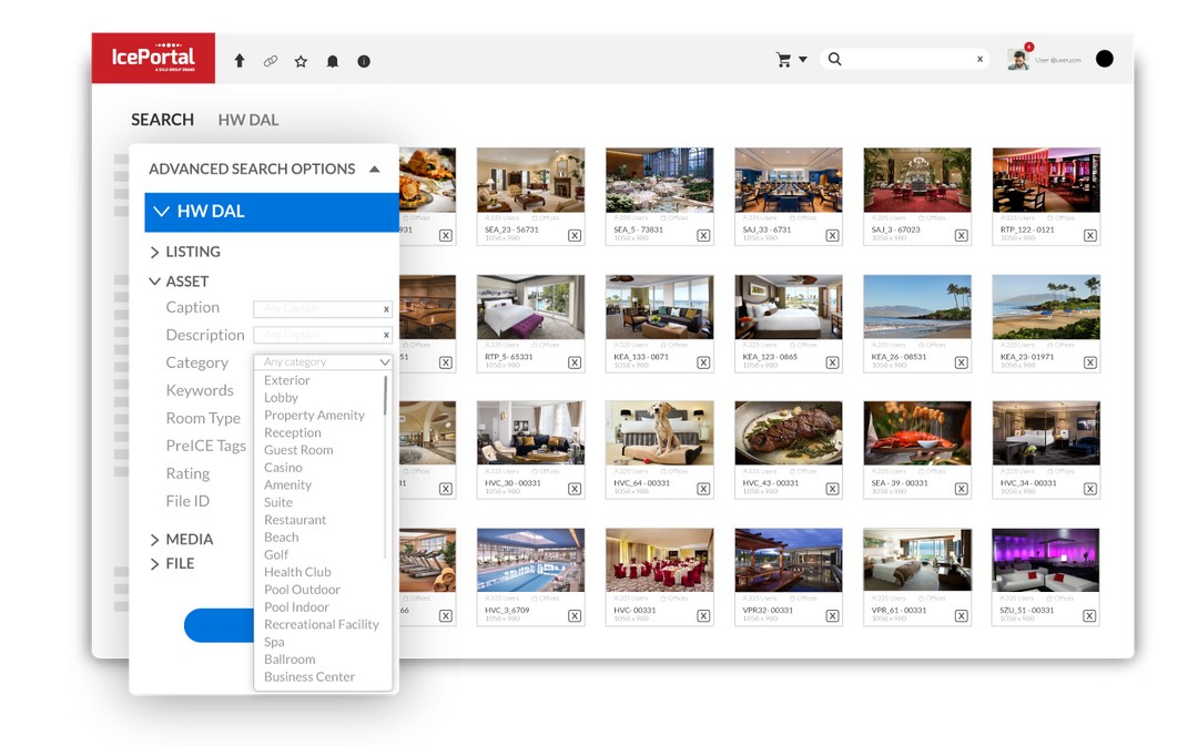 Digital Asset Library • IcePortal