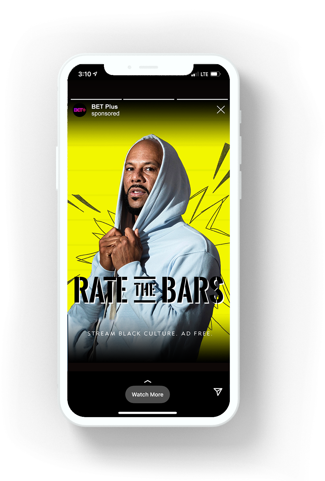 BET+ Instagram Story