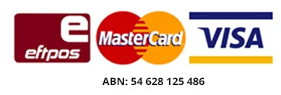 Eftpos Mastercard Visa logos