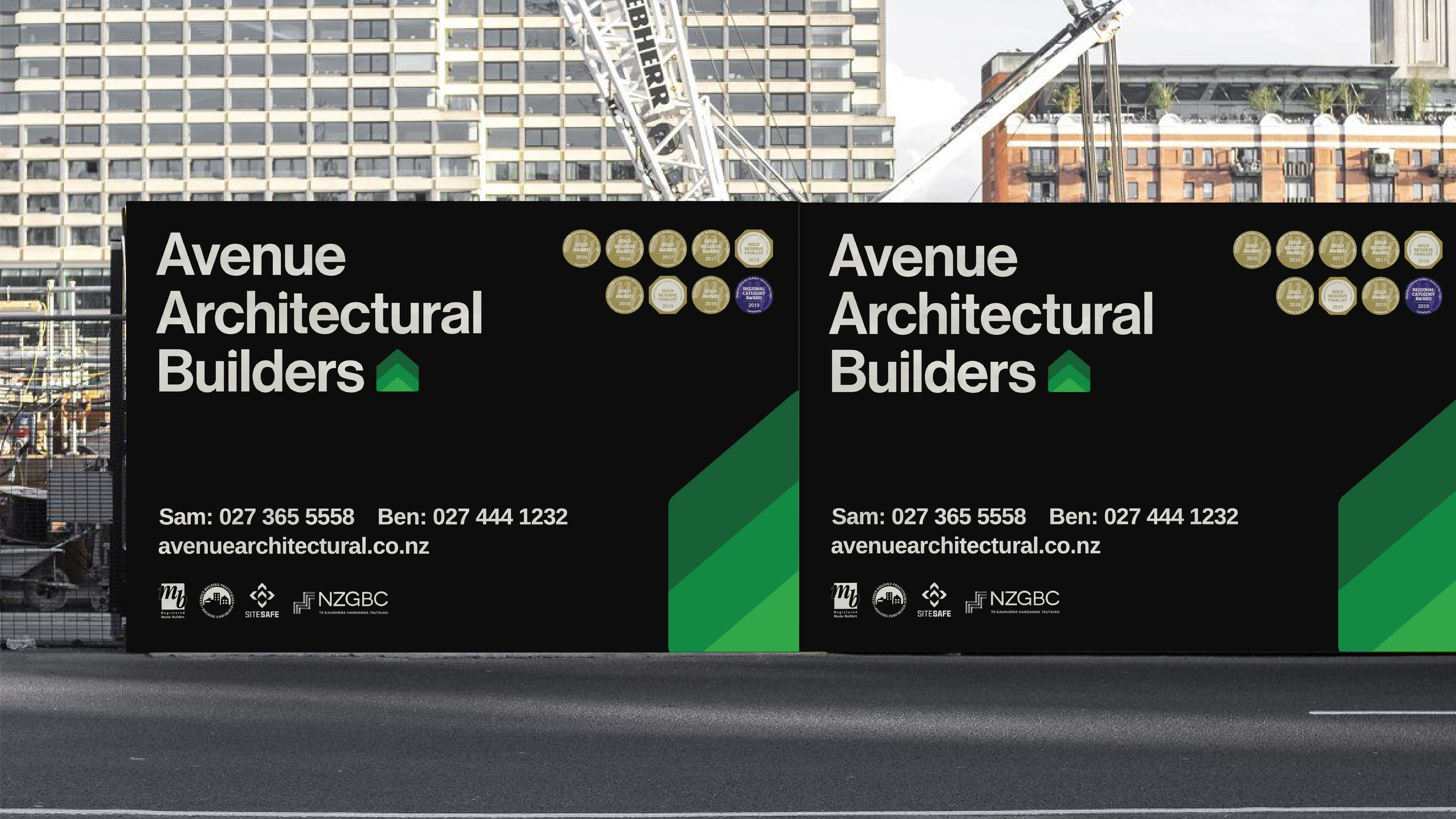 attraction studio avenue architectural brand web environmental signage