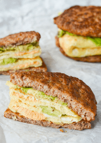 Keto Meal - Keto Breakfast Sandwich
