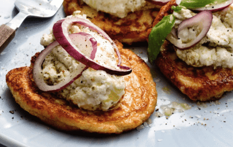 Keto Meal - Keto Pancakes with Cream Cheese