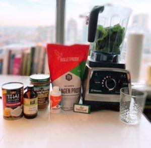 Keto Shake - Bulletproof Collagen Coconut Smoothie