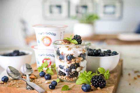 Keto Greek Yogurt Parfait