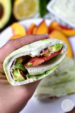 Keto California Wrap BLT