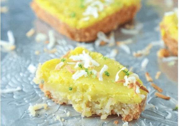 Keto Lime Bars