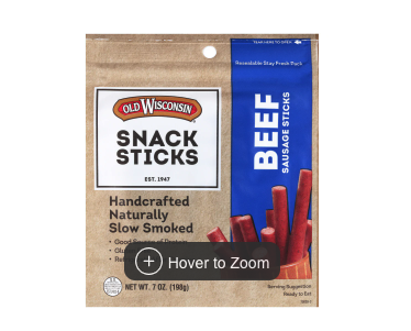 Old Wisconsin Beef Sausage Sticks at Kroger