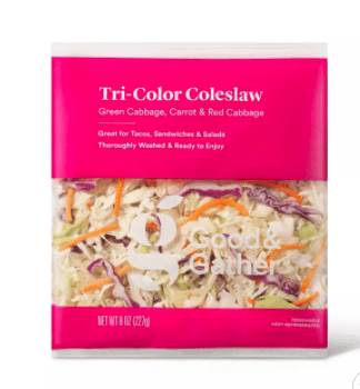 Bagged Tri Color Coleslaw