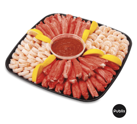 Shrimp and Surimi Platter at Publix