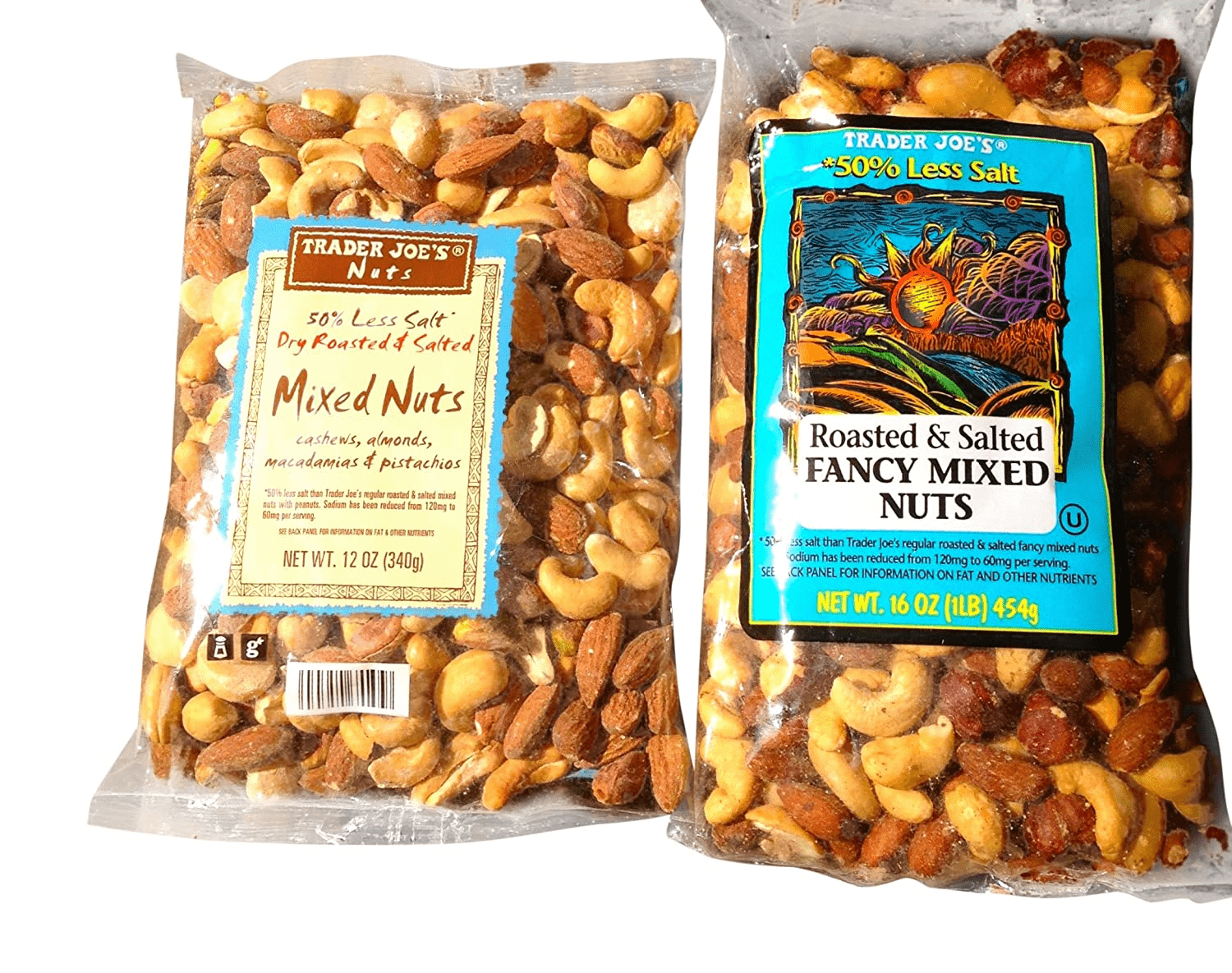 Raw and Roasted Nuts from Trader Joe's