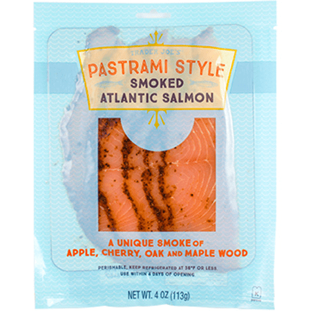 Pastrami Style Smoked Salmon from Trader Joe's