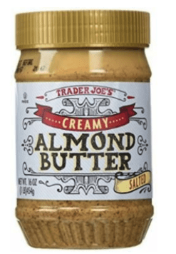Nut Butters and Nut Milks from Trader Joe's