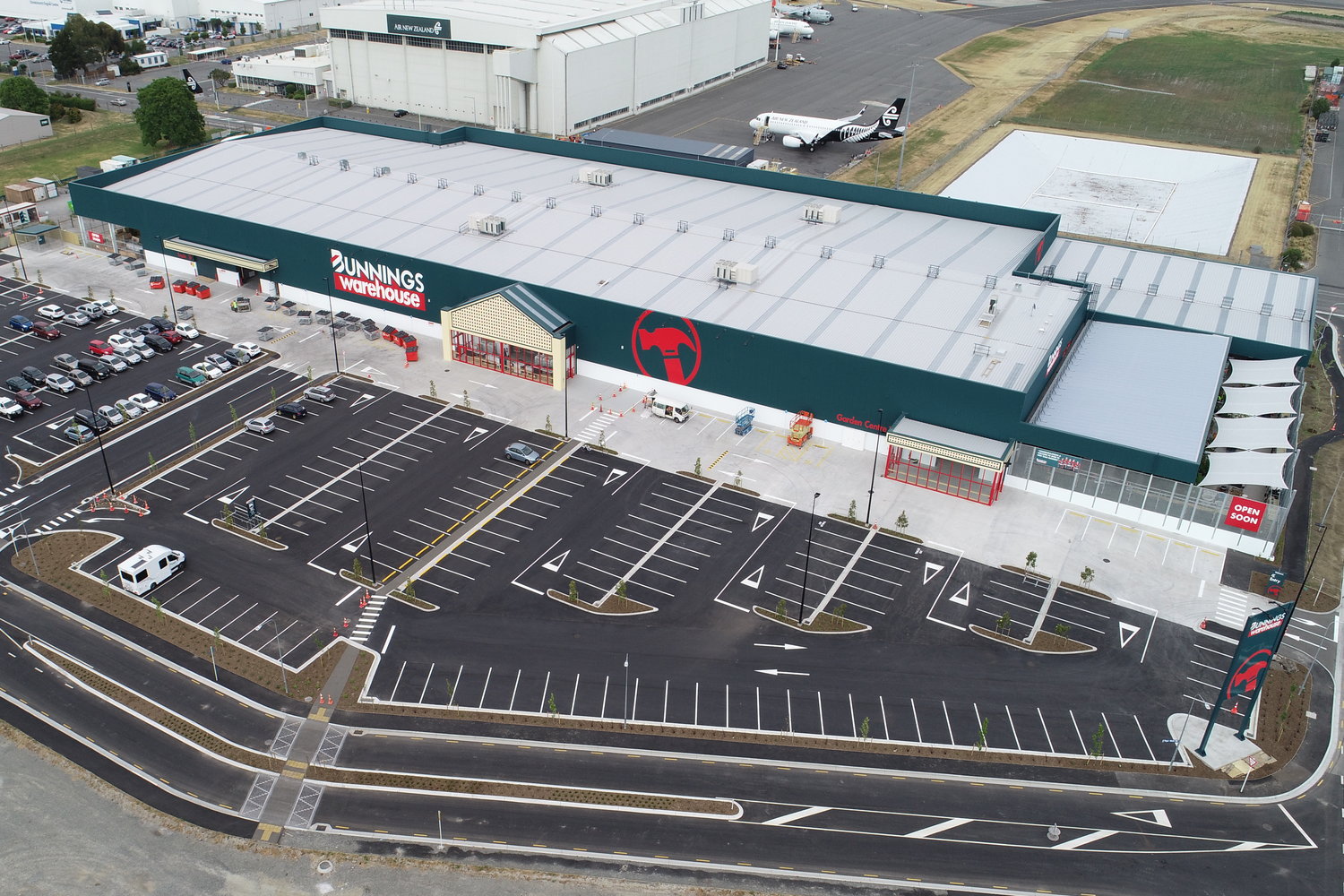 Valsir’s Rainplus Siphonic Rainwater Solution Installed in Bunnings Christchurch Airport Store