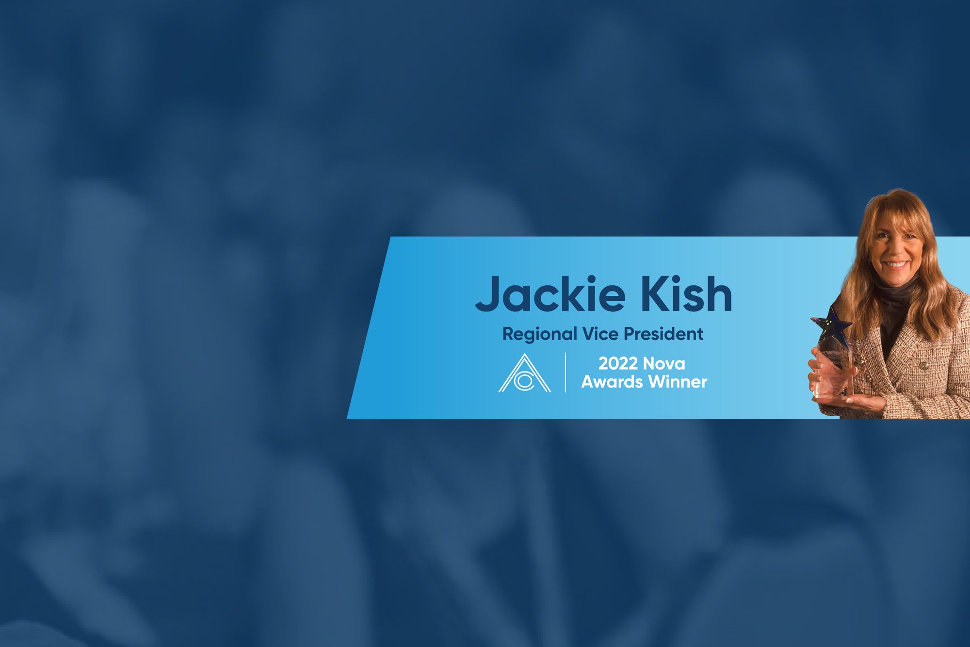 Jackie Kish Awarded MultiSite Supervisor of the Year from AACO