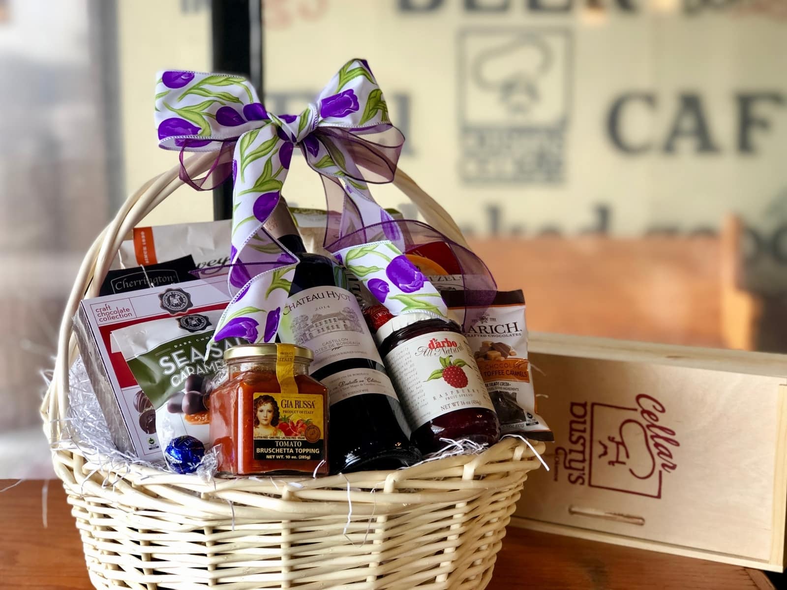 Gourmet Custom Gift Baskets Dusty's Cellar