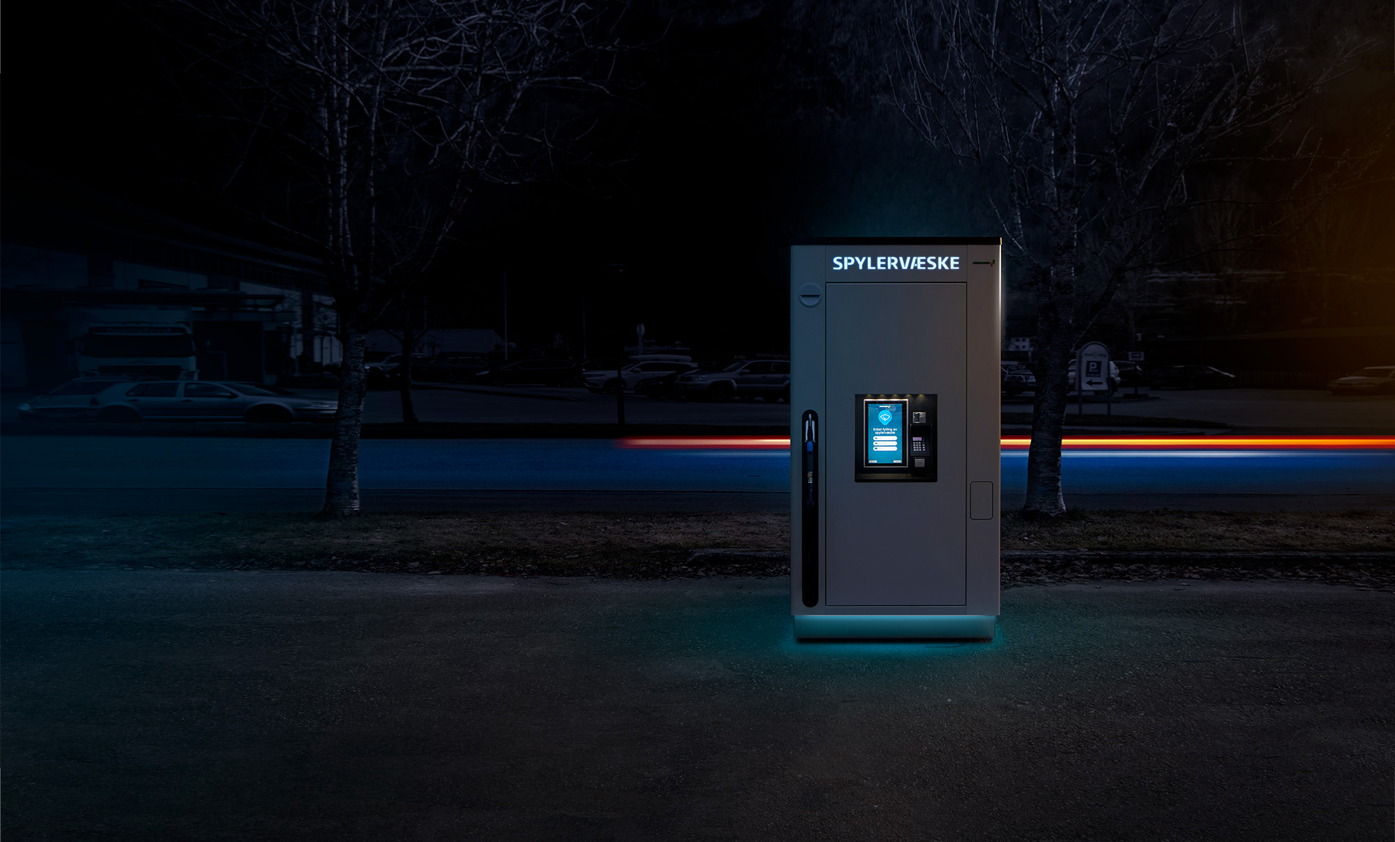 Windscreen washer fluid dispenser