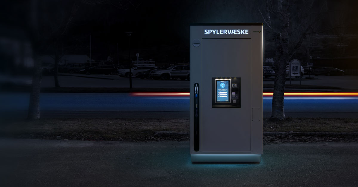 Windscreen washer fluid dispenser