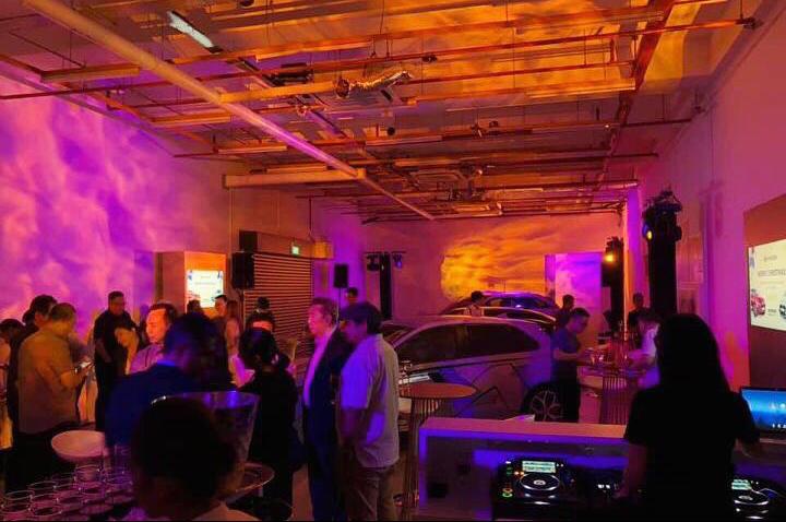 car launch, av production, audio visual lighting, event company singapore, event production, event solutions, stage, music backline, led wall