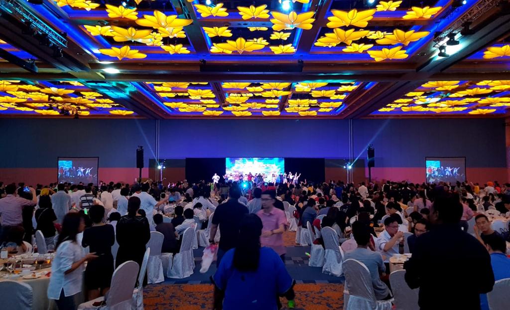 dinner and dance, av production, audio visual lighting, event company singapore, event production, event solutions, stage, music backline, led wall