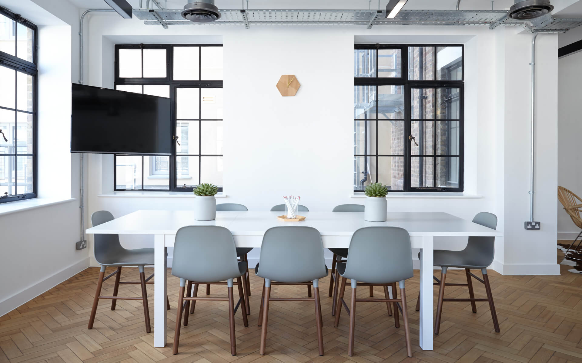 empty office meeting room