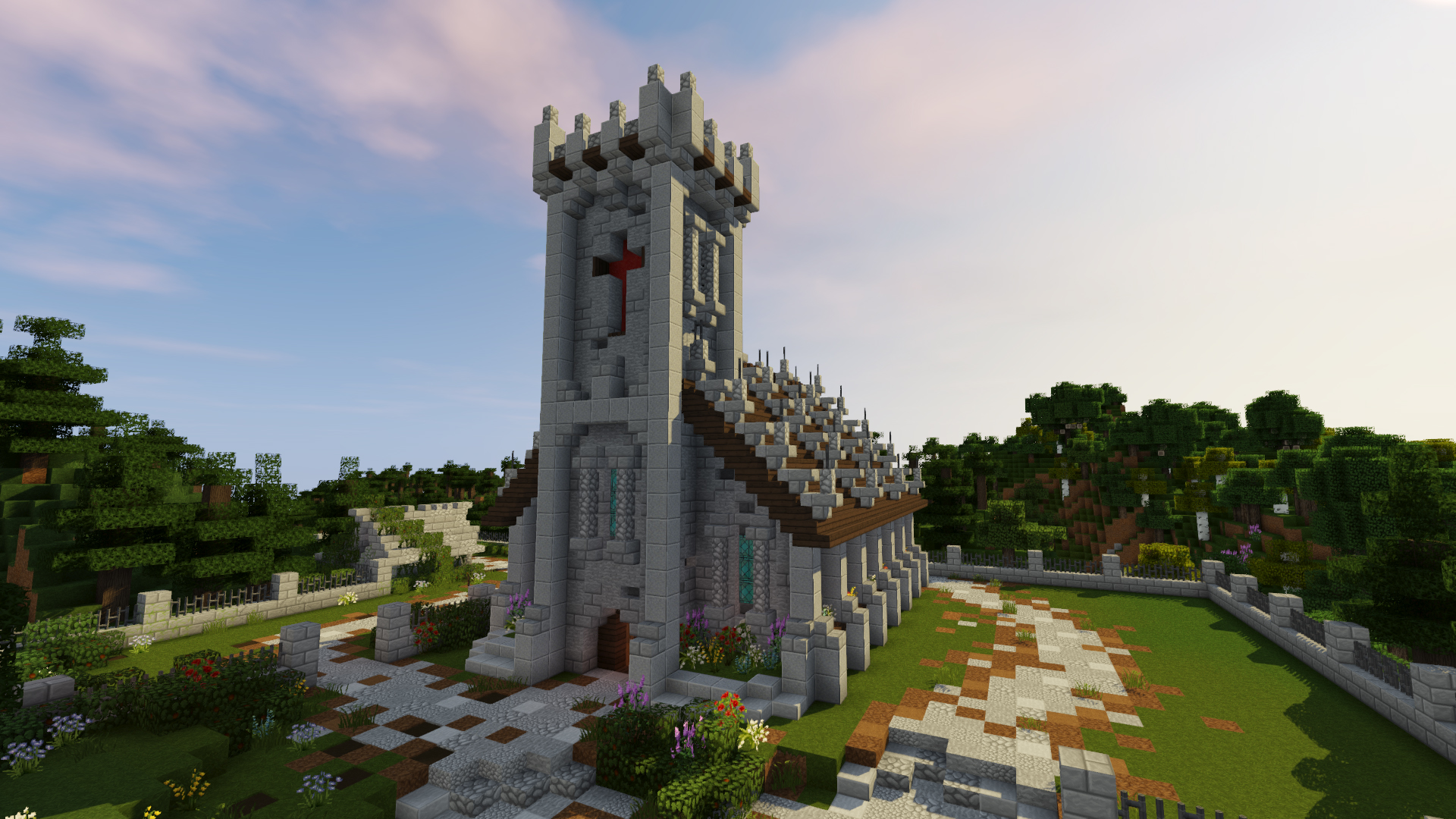 Minecraft Church Blueprints