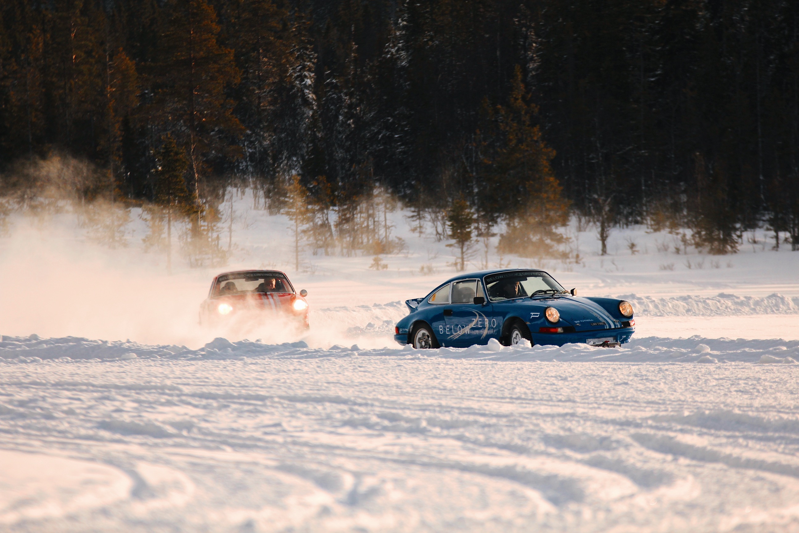 Below Zero Porsche Ice Driving Experience