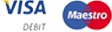 visa debit and maestro logo