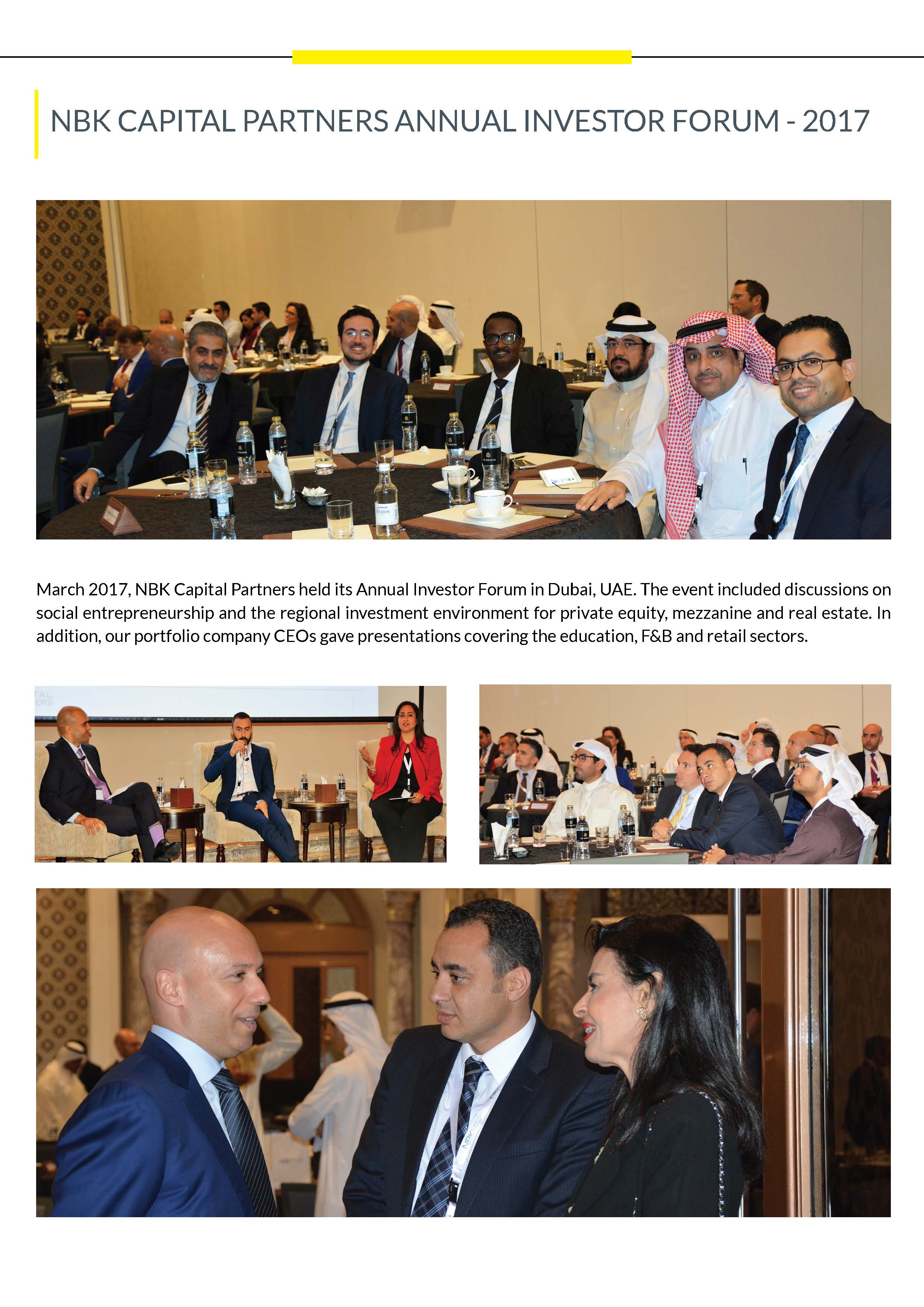 Annual Investor Forum 2017