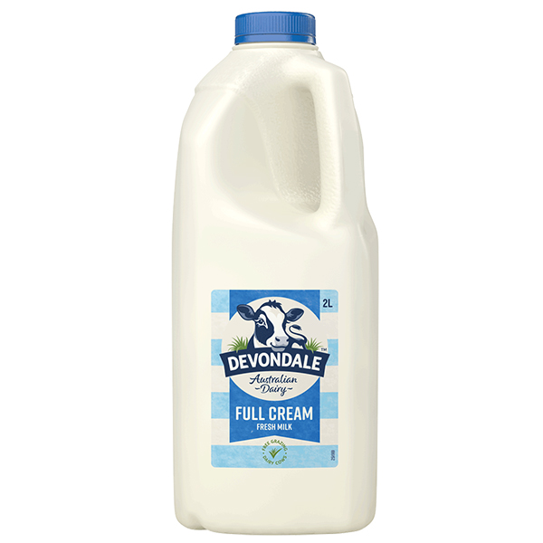 Devondale Milk Full Cream Fresh 2L Wholesale Prices & Suppliers