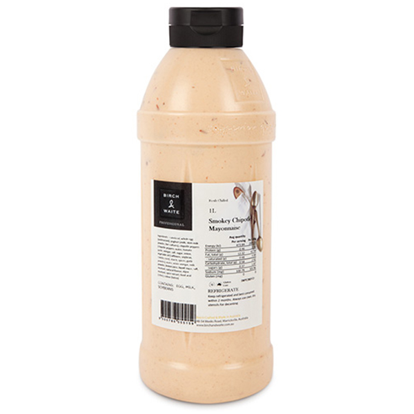 Birch & Waite Smokey Chipotle Mayonnaise Gluten Free 1l Wholesale